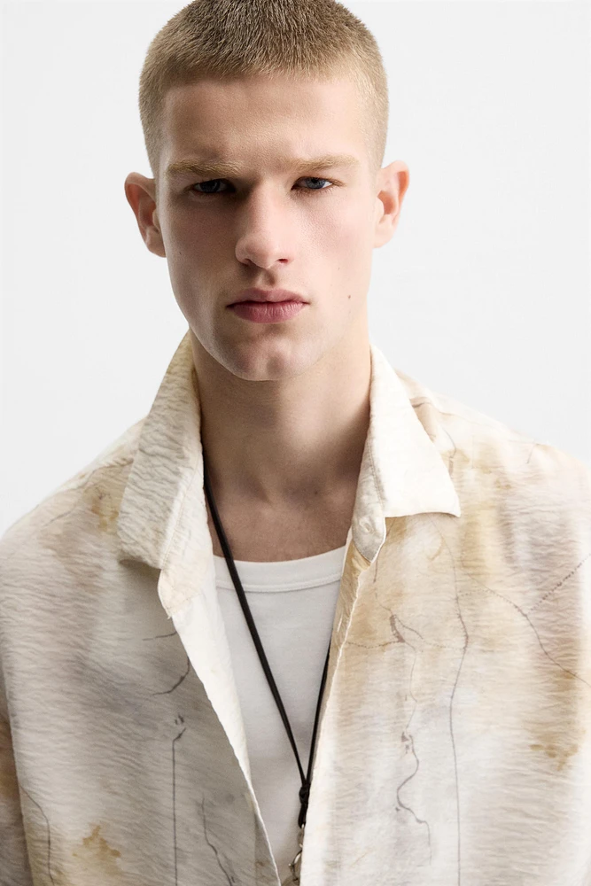 ABSTRACT PRINT SHIRT