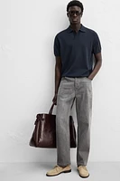 POLO EN MAILLE DE COTON