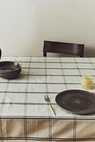CHECK COTTON TABLECLOTH