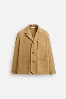 RELAXED FIT WASHED BLAZER