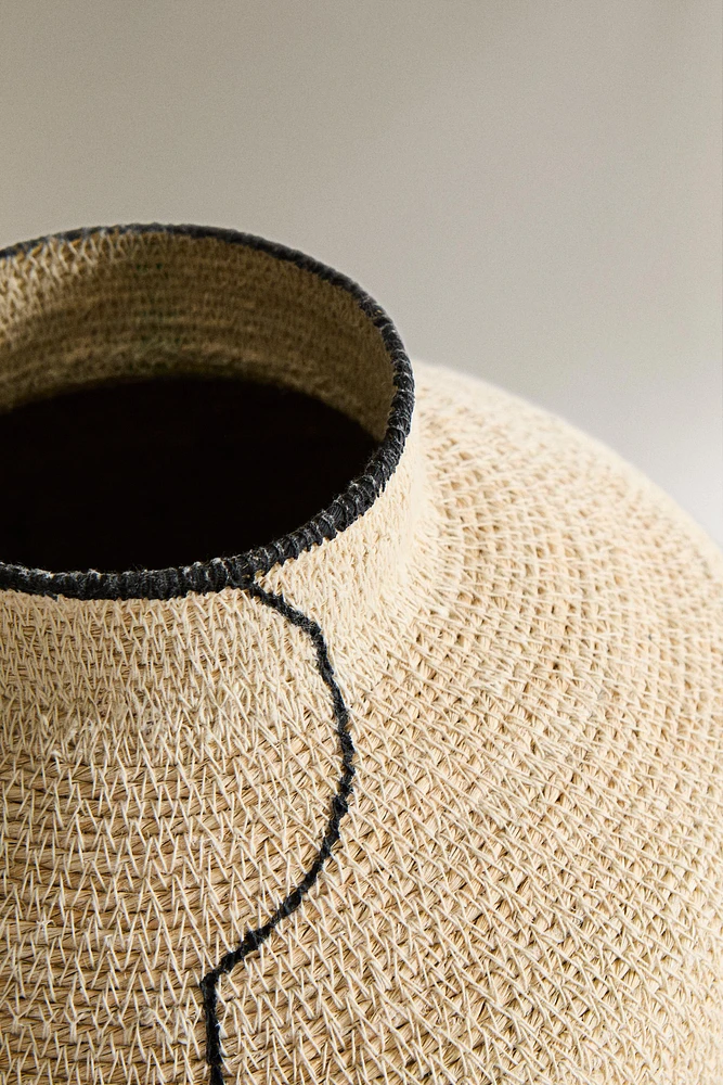 VASE LARGE ALGUES LIGNE