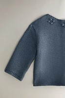 CHILDREN'S SWEATER WITH BOBBLES