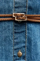 Z1975 BELTED DENIM SHIRT