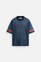 T-SHIRT STRUCTURE OUVERTE VARSITY