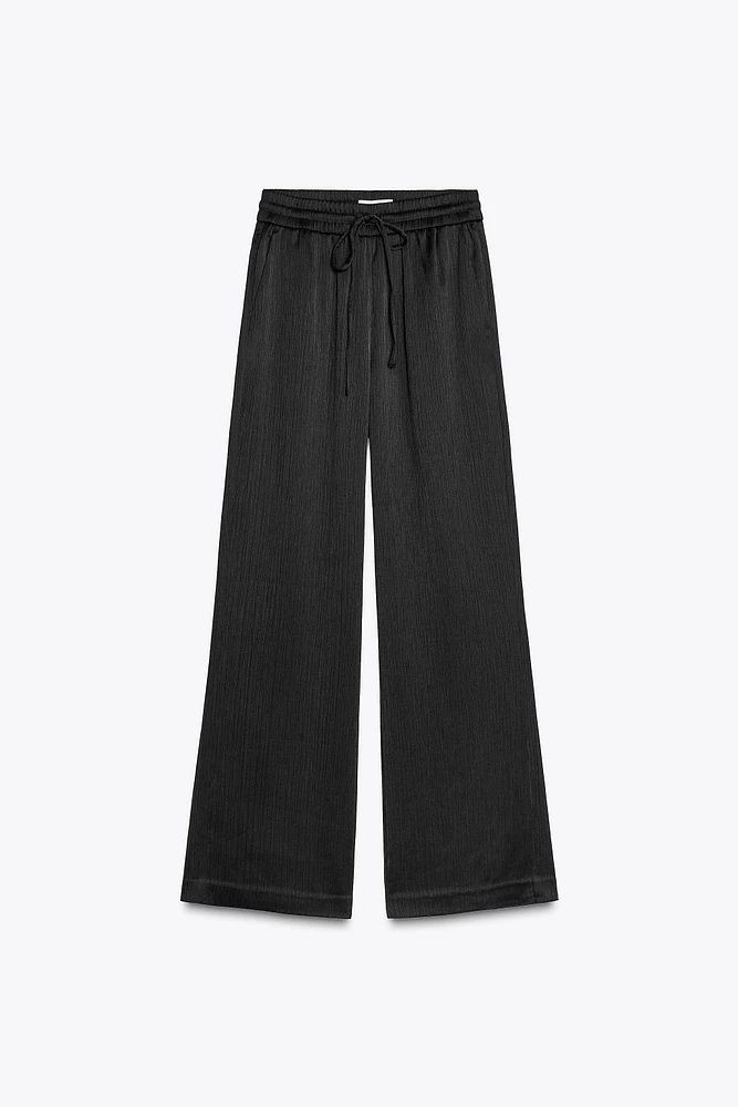 WRINKLE LOOK PANTS
