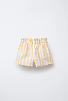 BERMUDA RAYURES ONDULINE CASA LAWA © X ZARA KIDS