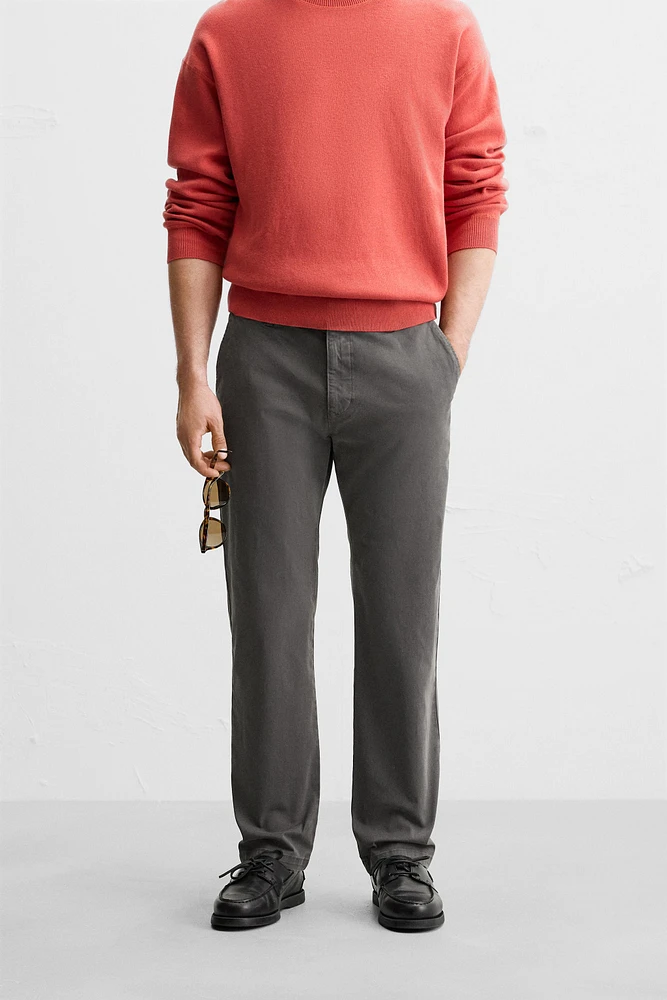 SLIM FIT CHINO PANTS
