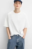 LIGHTWEIGHT WASHED BOXY FIT T-SHIRT