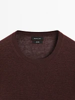 Pull léger en maille 100 % lin