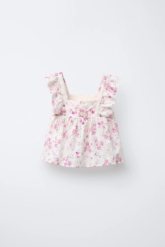 TOP SHIFFLY IMPRIMÉ FLEURS
