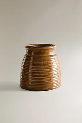 STRIPED VASE