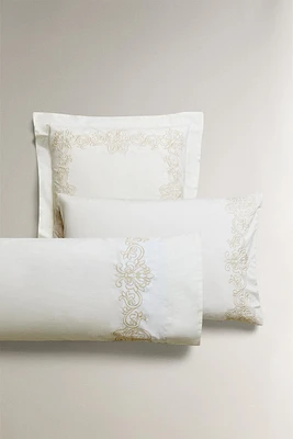 EMBROIDERED PILLOWCASE