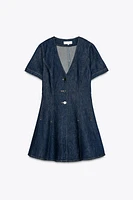 Z1975 DENIM MINI DRESS