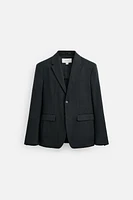 HEMP-WOOL SUIT BLAZER