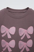 PRINTED SPARKLY T-SHIRT