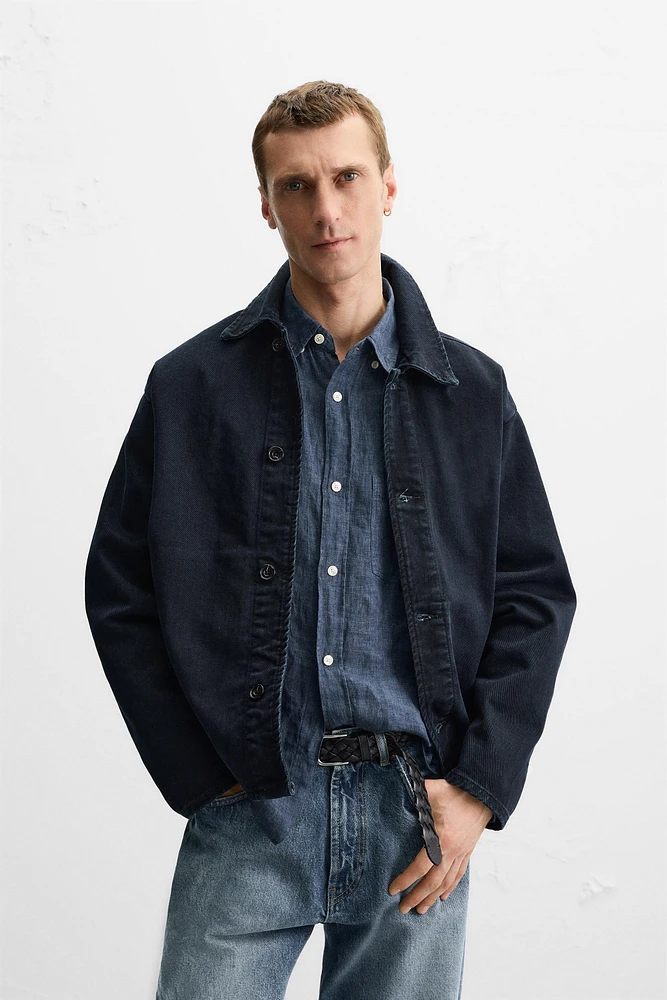BOXY FIT DENIM JACKET