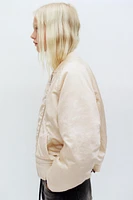 BLOUSON BOMBER SATINÉ