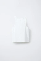 STAR KNOT RIB TOP
