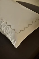 EMBROIDERED PILLOWCASE