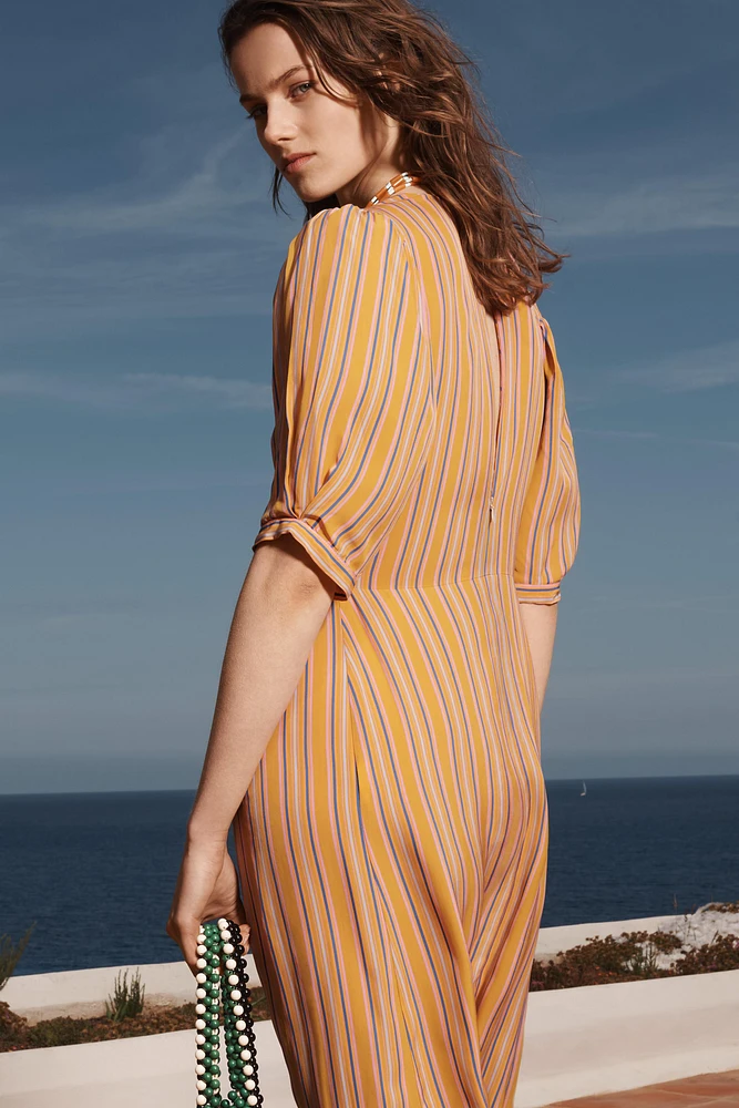 ROBE MIDI RAYURES LIMITED EDITION