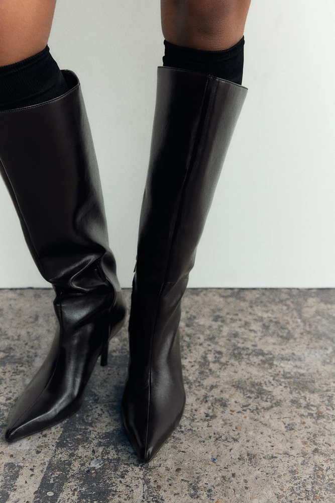 BOTTES À TALON FIN