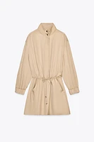 ROBE COURTE SATINÉE