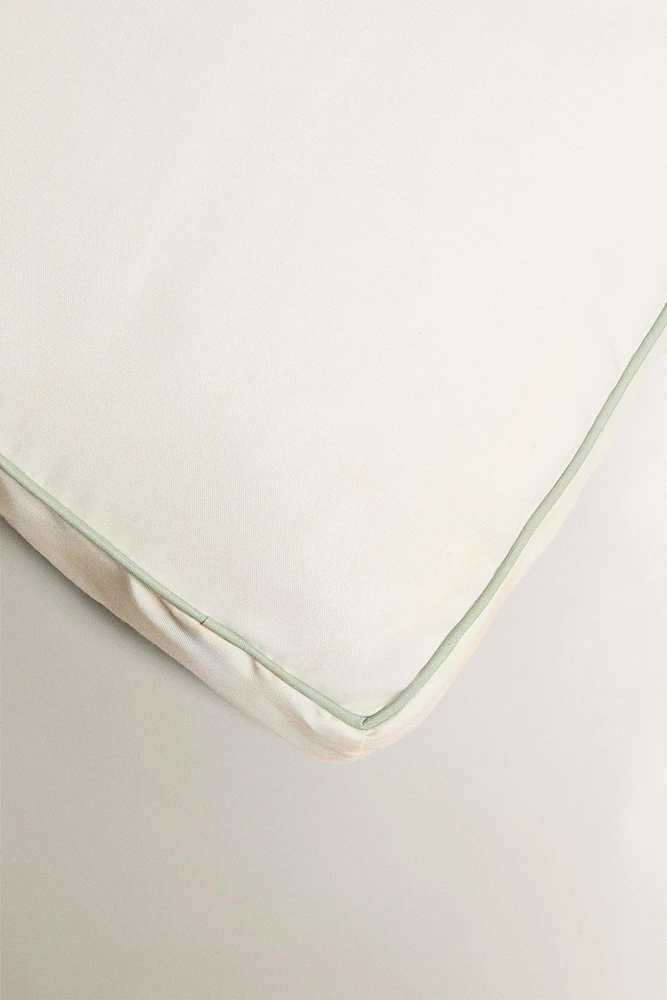 PLAIN OUTDOOR BENCH SEAT CUSHION