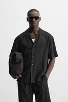 GEOMETRIC JACQUARD SHIRT