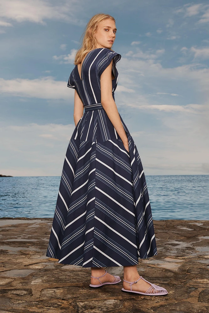 ROBE RAYURES GODETS LIMITED EDITION