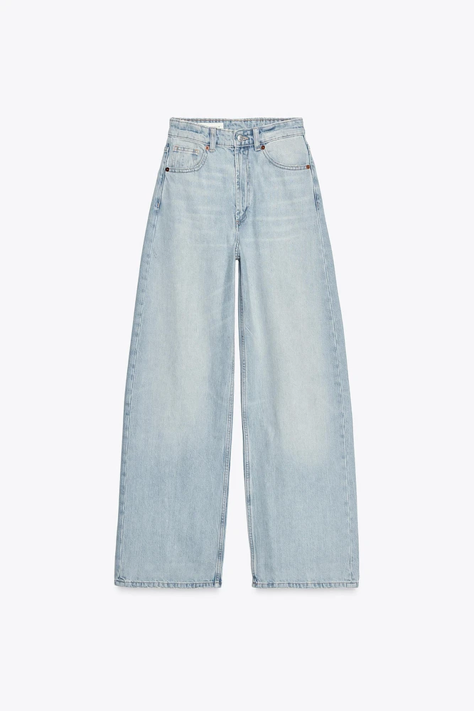 JEAN TRF EXTRA WIDE LEG TAILLE HAUTE