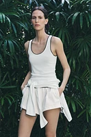 TRIM KNIT TOP