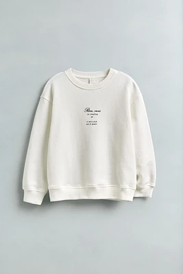 SWEAT AVEC NŒUD AU DOS