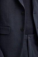 TEXTURED SUIT BLAZER