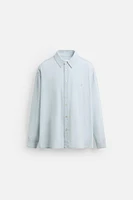 EMBROIDERED STRIPED SHIRT