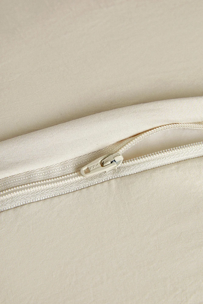 HOUSSE DE COUSSIN ÉDREDON MICROFIBRE