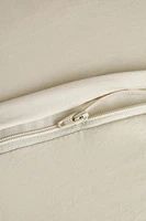 HOUSSE DE COUSSIN ÉDREDON MICROFIBRE