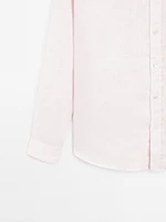 100% linen regular fit shirt