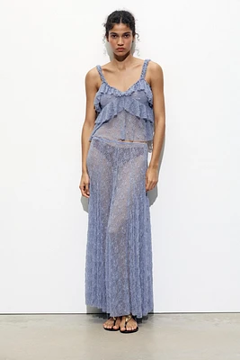LONG LACE SKIRT