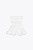 BALLOON STRAPLESS TOP