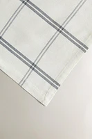 CHECK COTTON TABLECLOTH