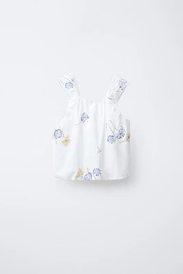 TOP BALLON FANTAISIE FLEURS