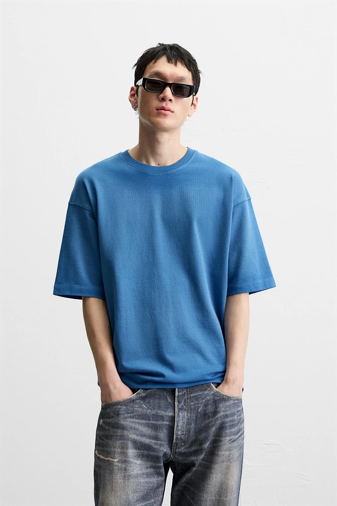 T-SHIRT RELAXED FIT DÉLAVÉ SPRAY