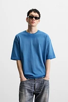 T-SHIRT RELAXED FIT DÉLAVÉ SPRAY