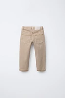 PANTALON EN SERGÉ REGULAR