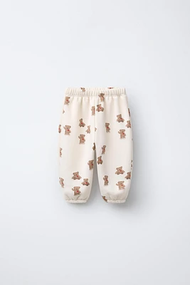 HEART BEARS JOGGER PANTS
