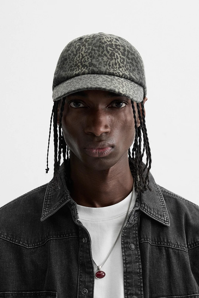 ANIMAL PRINT CAP