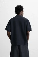 TEXTURED ZIPPER JACKET