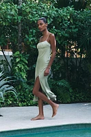 SATIN SLIP DRESS