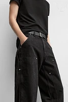 STRAIGHT FIT CARPENTER JEANS