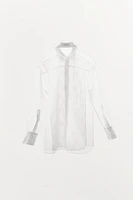 OVERSIZE ORGANZA LACE SHIRT